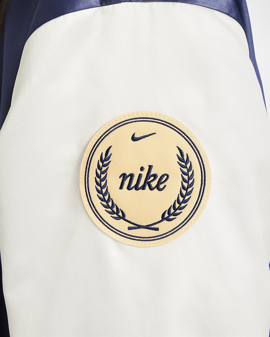 Nike cream jacket best sale